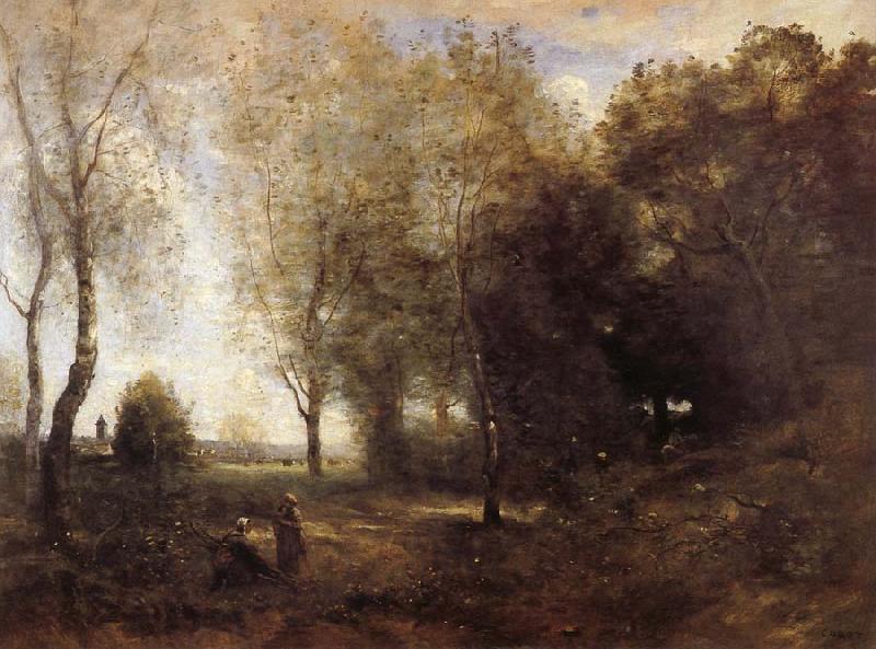 Corot Camille Les Bucheronnes